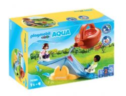 PLAYMOBIL 1-2-3 - BALANCOIRE AQUATIQUE AVEC ARROSOIR #70269